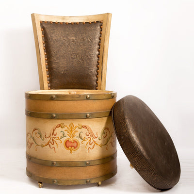 Edwardian Cylinder Desk and Chair
