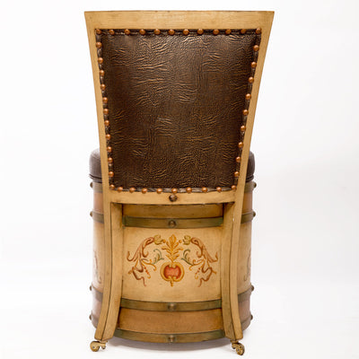 Edwardian Cylinder Desk and Chair