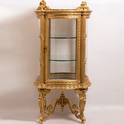 Louis XV Gilded Vitrine