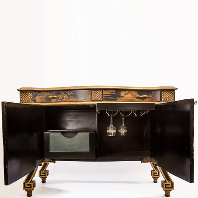 18th Century Chinese-Style Commode from inside