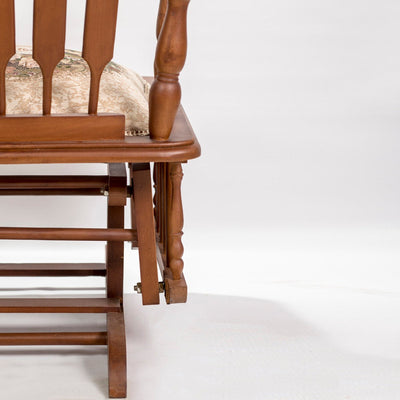 Classic Glider rocking chair close look