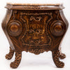 Louis XV Style Curved Commode with Marble Top (Condensed)