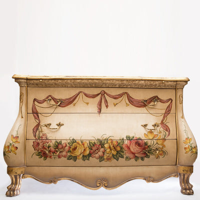 Dutch Baroque-Style 3-Drawer Chest (Wide)